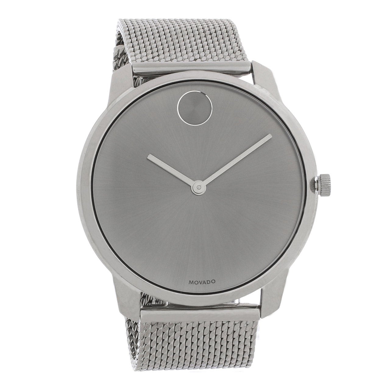 Movado BOLD Thin Gray Stainless Steel Men's Quartz Watch