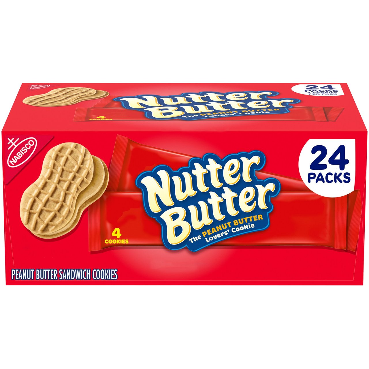 Nutter Butter Peanut Butter Cookies 24/1.9 oz - Image 1