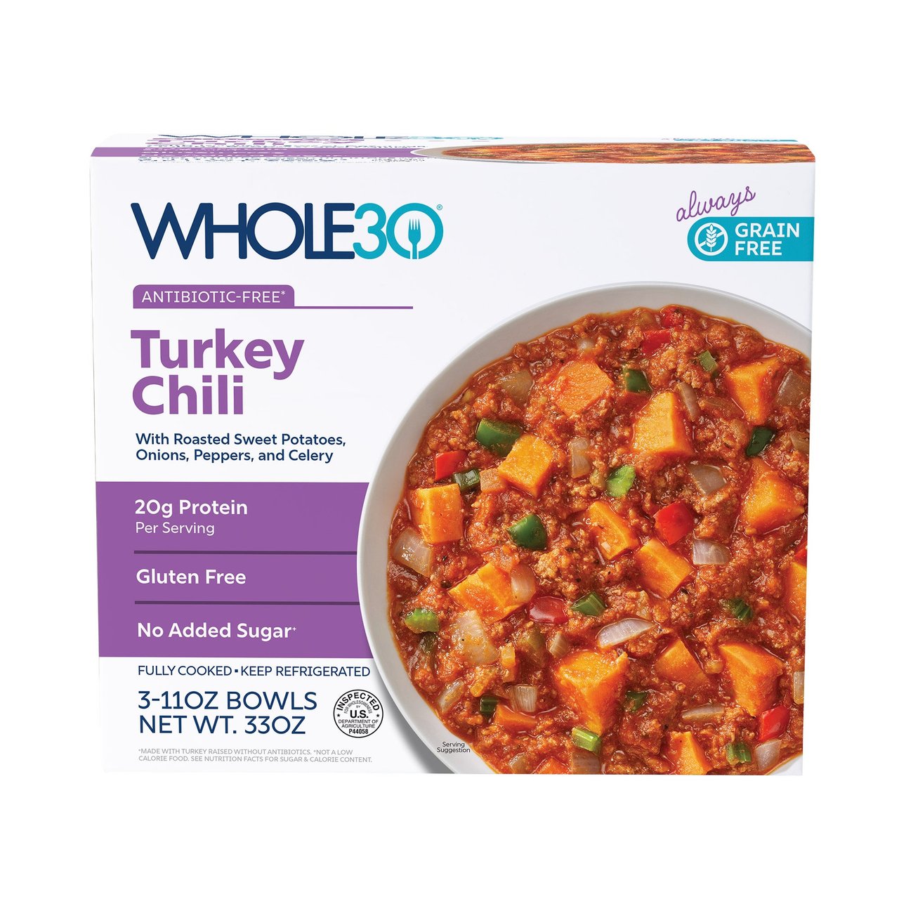 Whole30 Turkey Chili Bowls 3/11 oz - Image 1