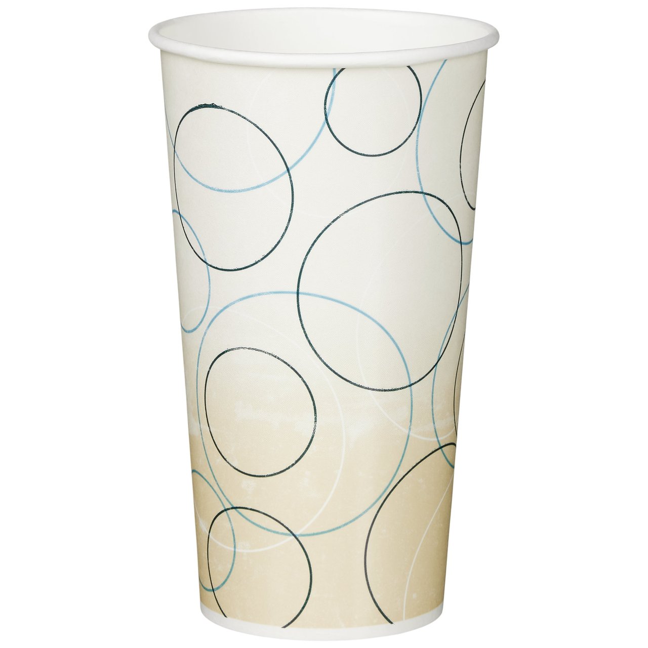 Graphic Packaging Champagne Paper Cold Cup, 20 oz, 1000-Count