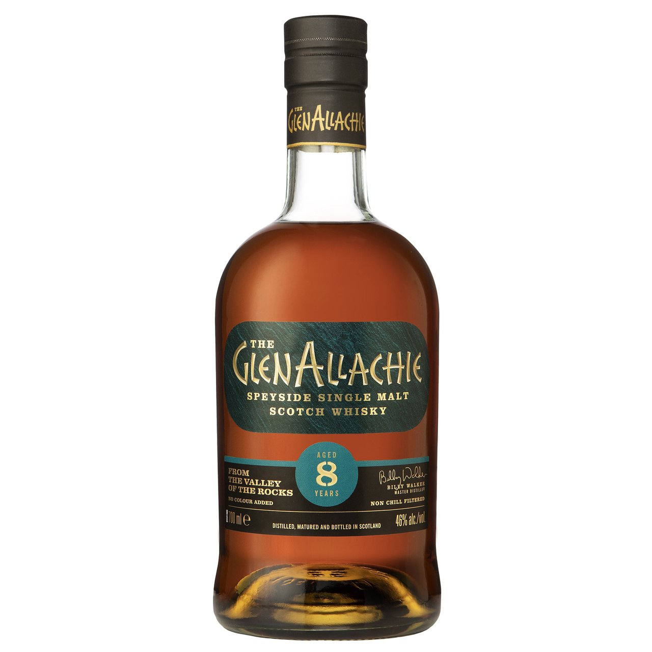GlenAllachie 8 Year Old Speyside Single Malt Scotch Whisky 700ml - Image 1