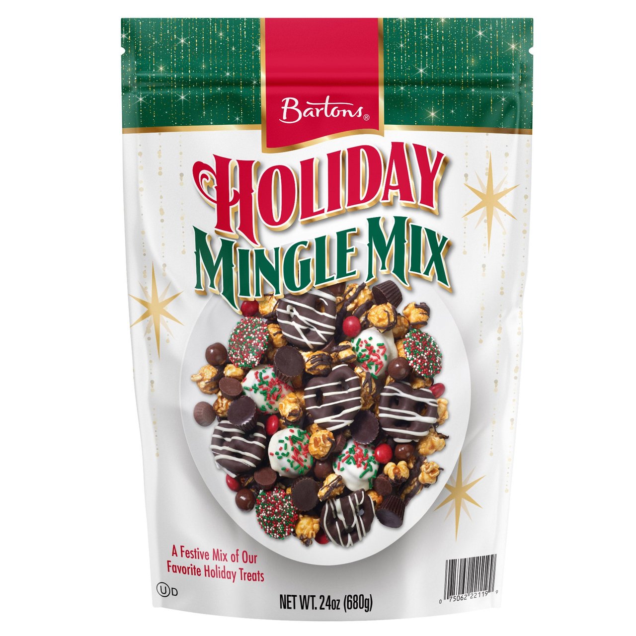 Barton's Holiday Mingle Mix 24 oz - Image 1
