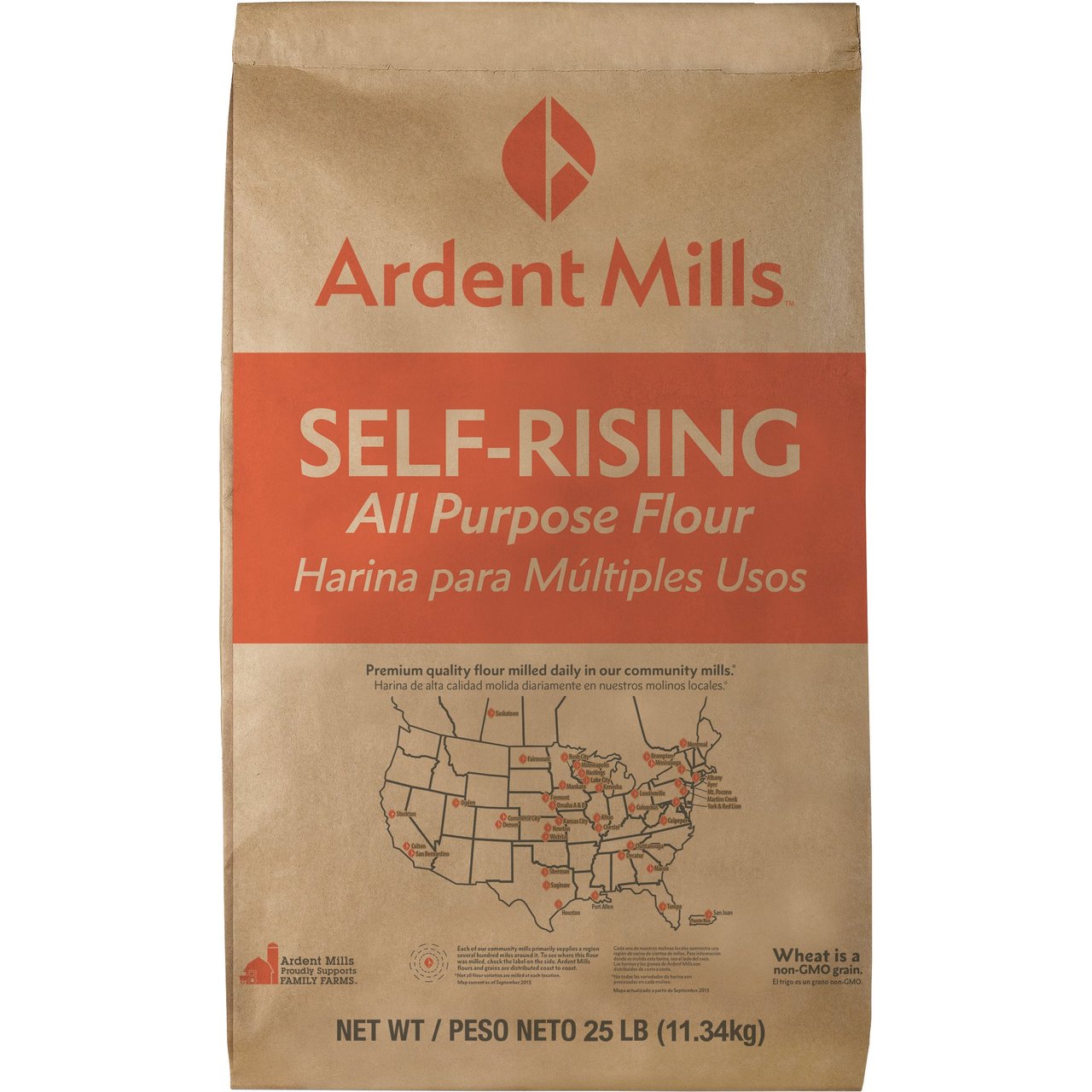 Ardent Mills Self-Rising All Purpose Flour, 25 lb