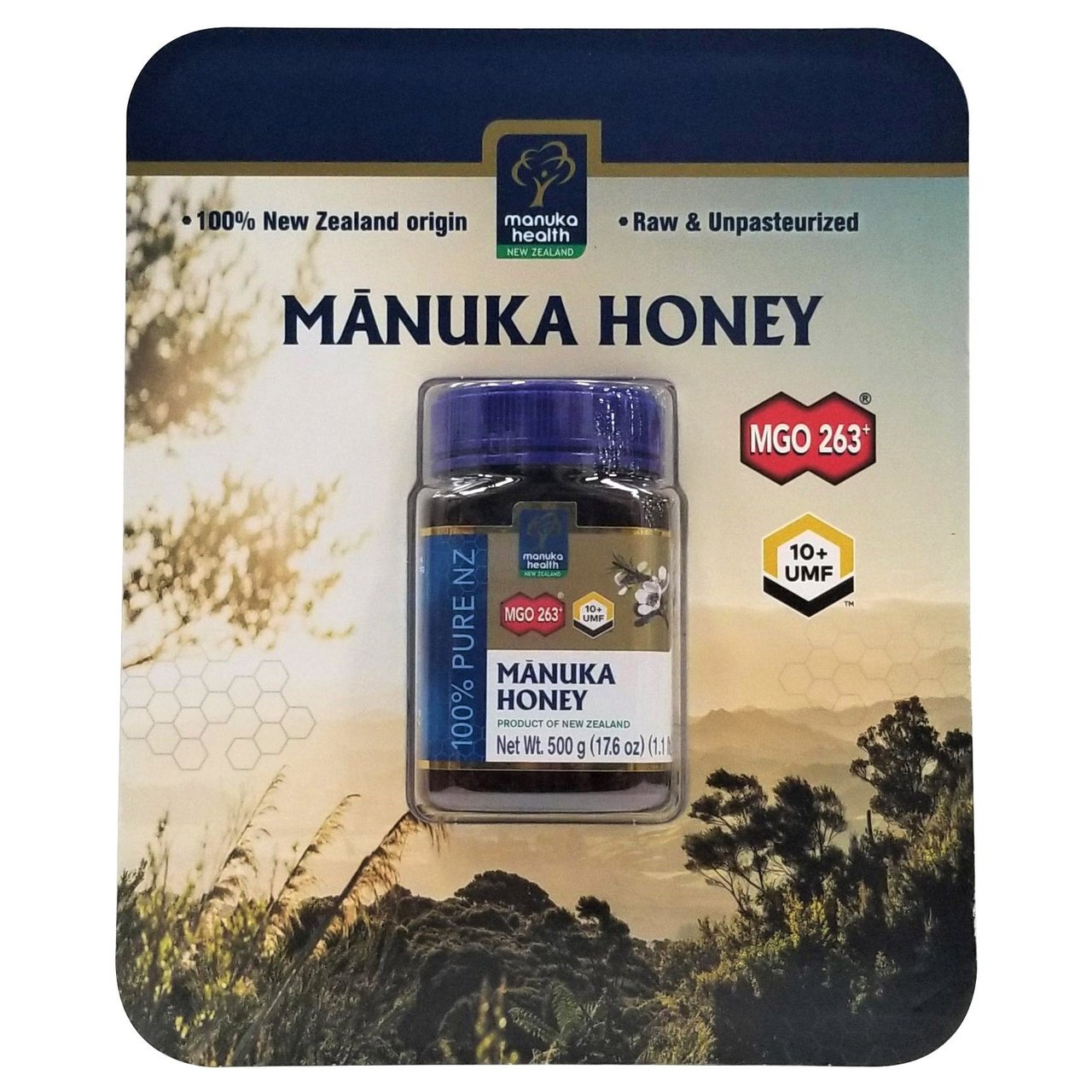 Manuka Health Manuka Honey UMF 10+ 17.6 oz - Image 1