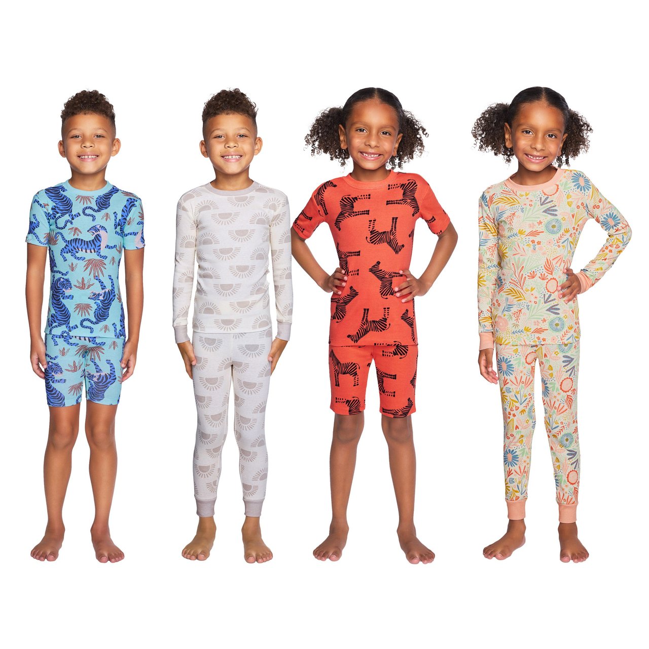 Charlie & Scout Kids' 4-Piece Pajama Set - Image 1