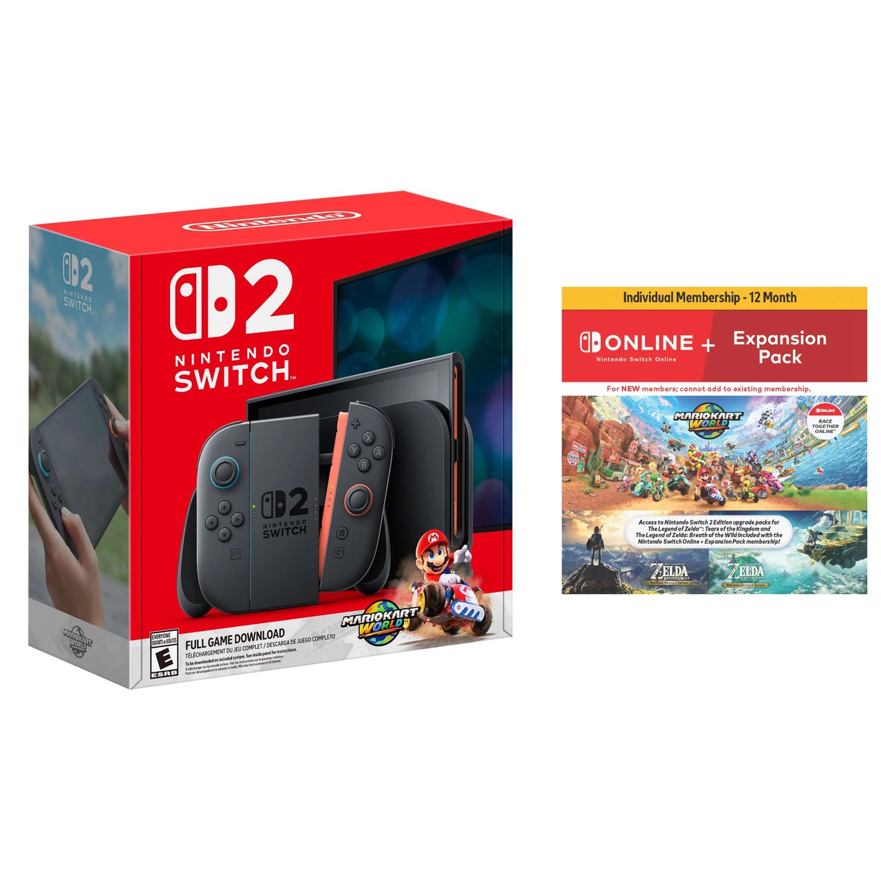 Nintendo Switch 2 & Mario Kart World Bundle (#1758890) - $499.99