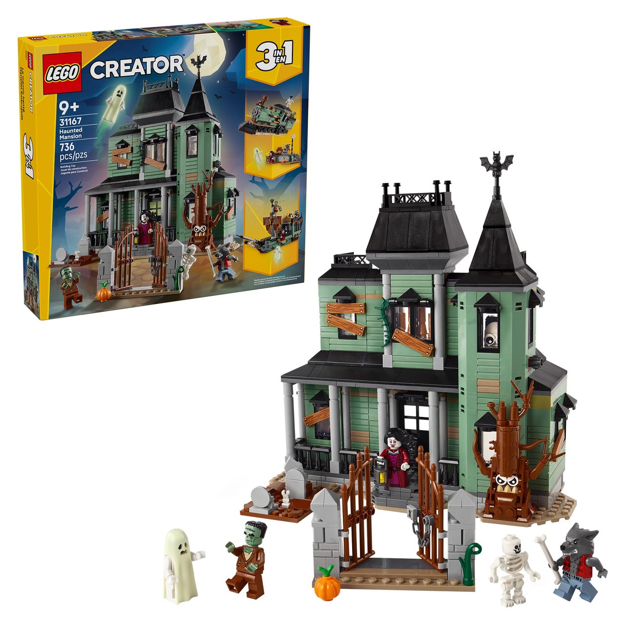 LEGO Creator 3-in-1 Haunted Mansion