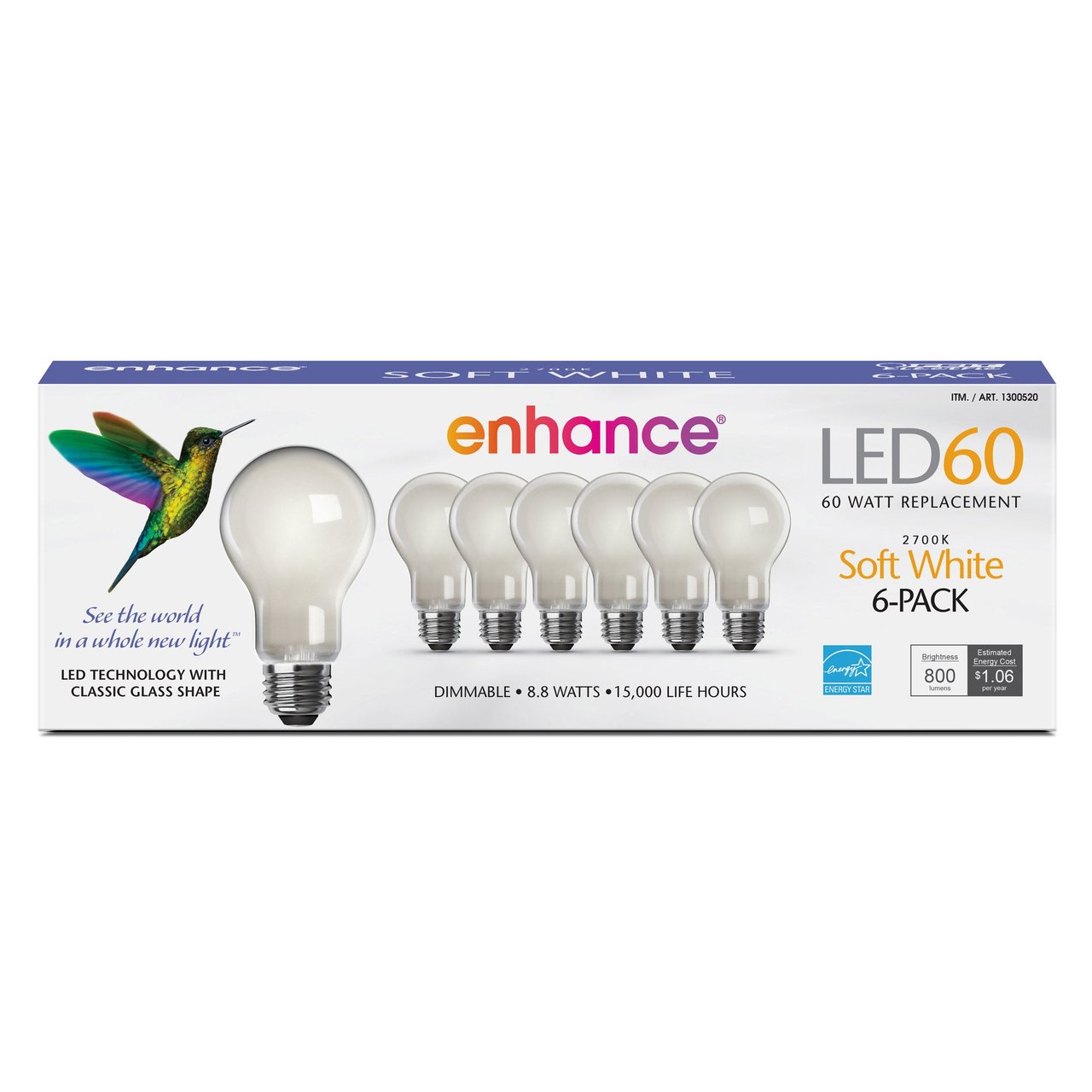 Feit Electric LED 60W Replacement 6-Pack Soft White