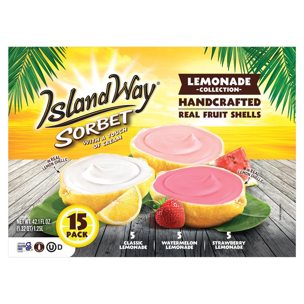 ISLAND WAY SORBET LEMONADE COLLECTION 15 CT - Image 1