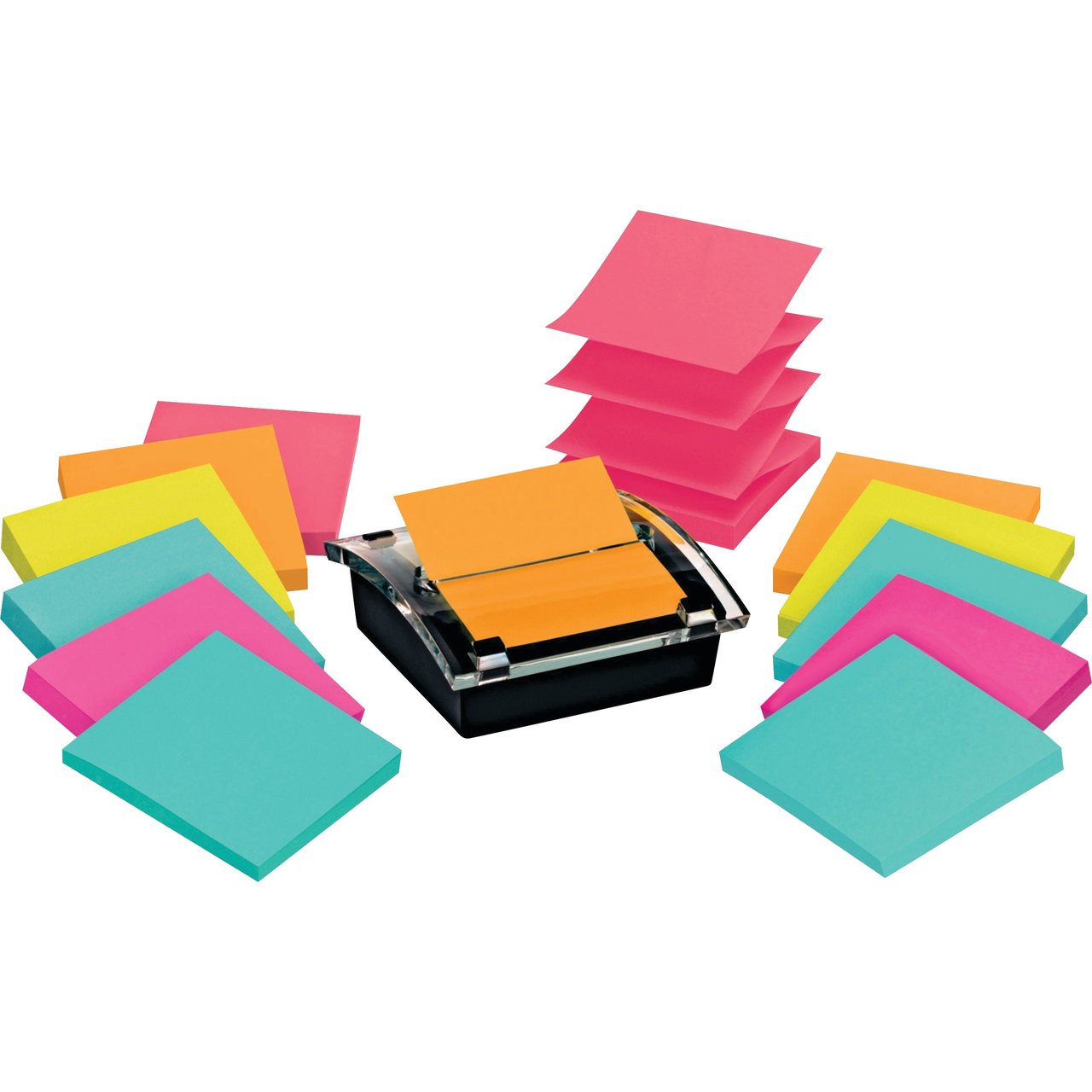 3M Post-it Super Sticky Pop-Up Notes Dispenser Value Pack, MMMDS330SSVA, 12-Pack - Image 1