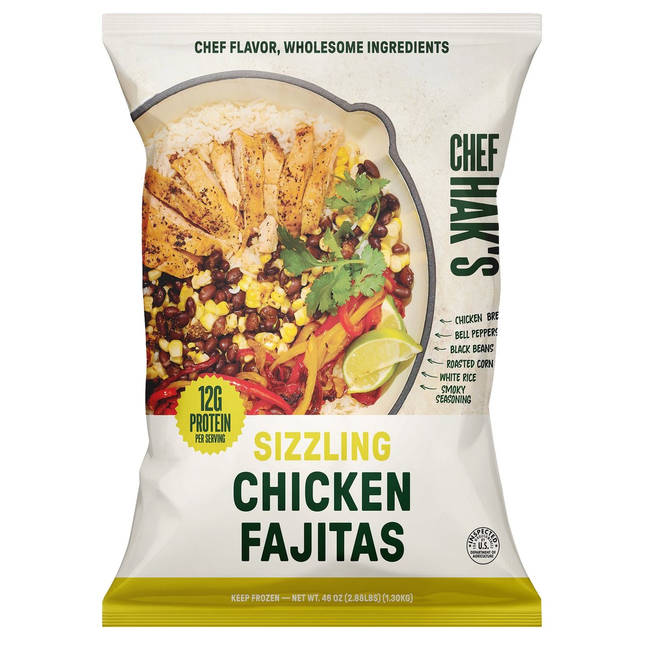 Chef Hak's Sizzling Chicken Fajitas 46 Ounces - Image 1