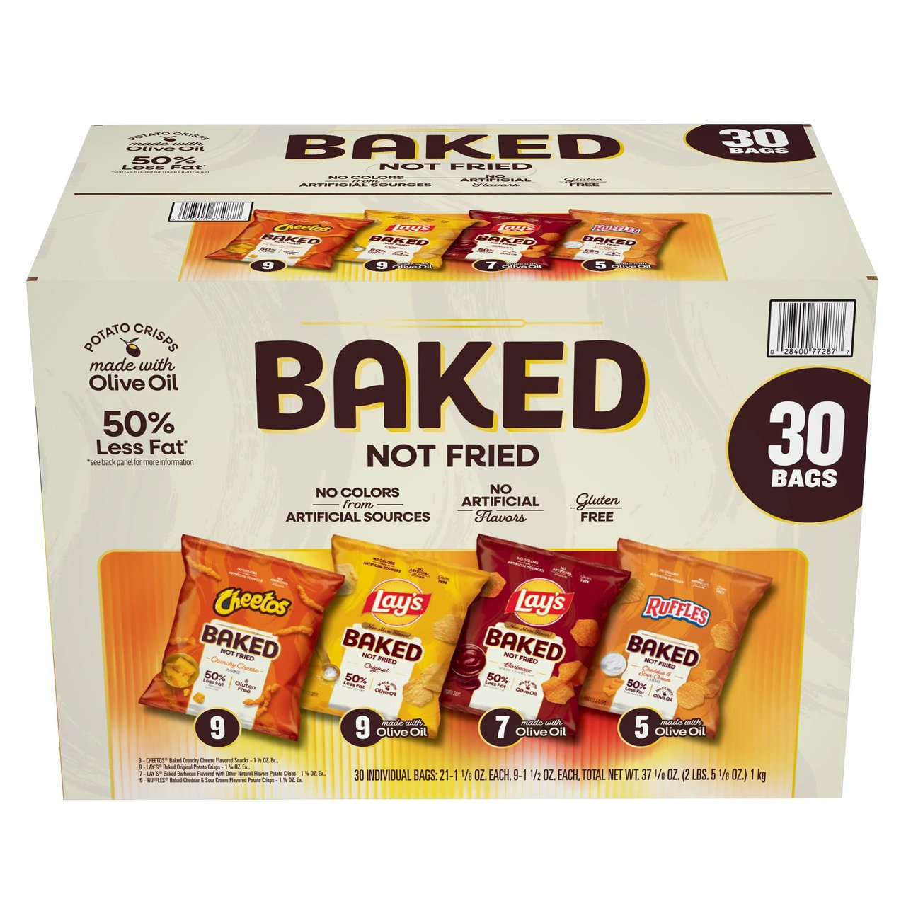 Frito-Lay Oven Baked Mix, 30 Count - Image 1