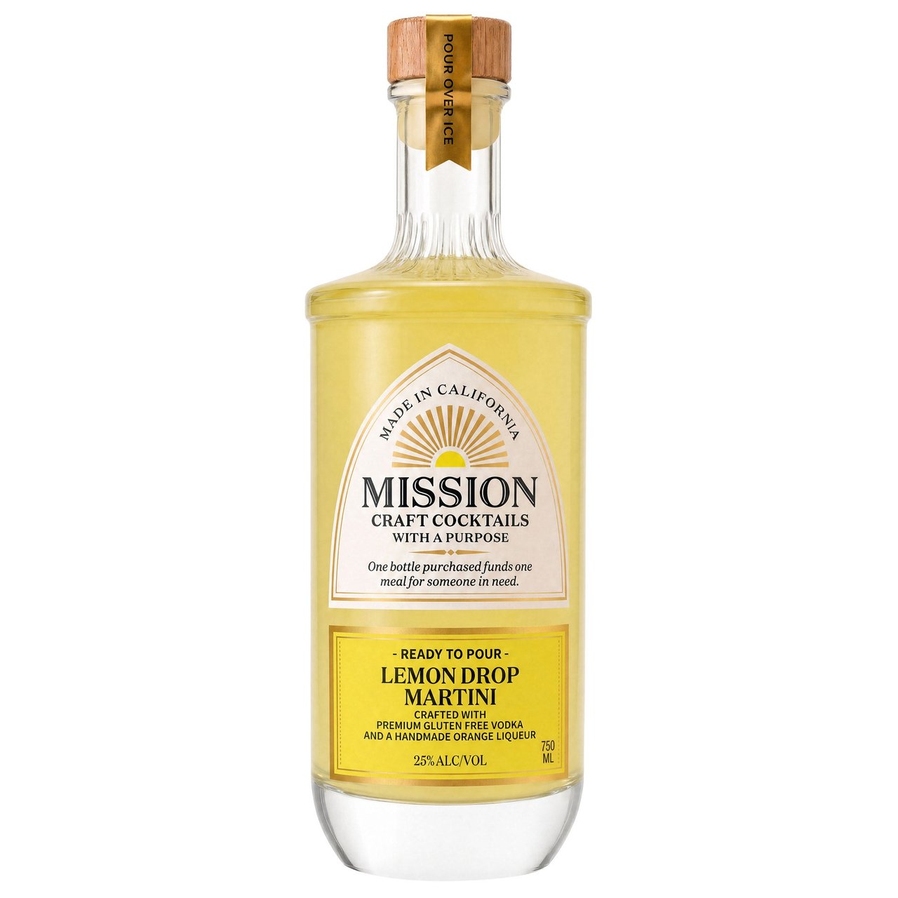 Mission Craft Lemon Drop Martini California 750ML - Image 1