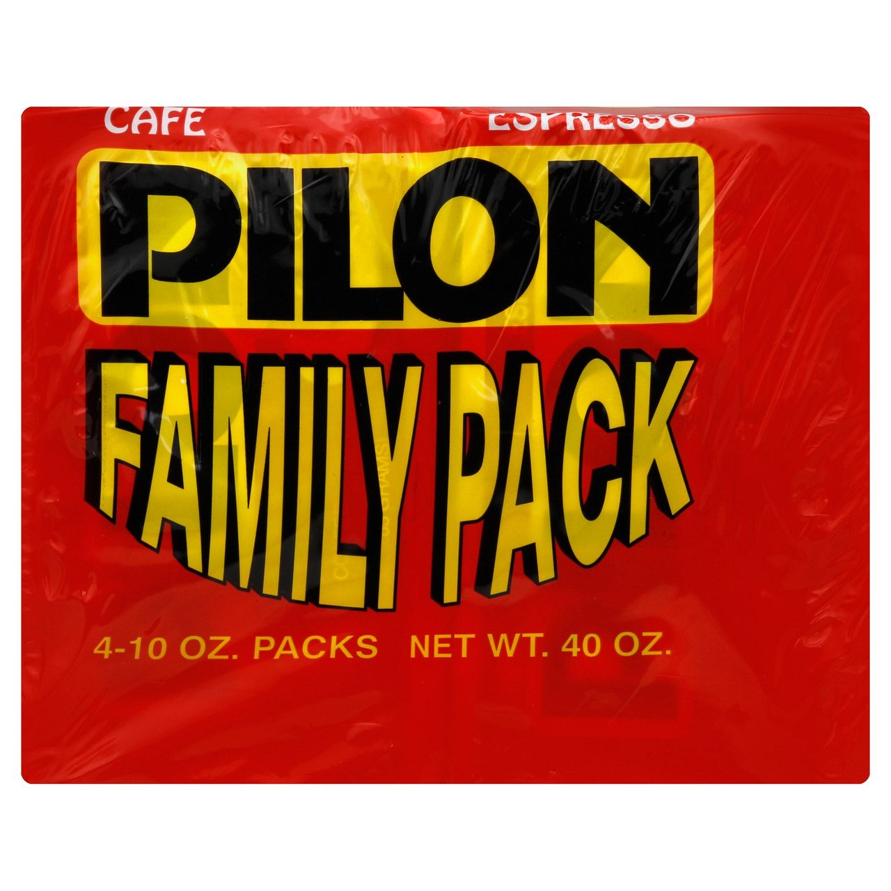 Café Pilon Espresso Ground Coffee, 10 oz, 4 ct - Image 1