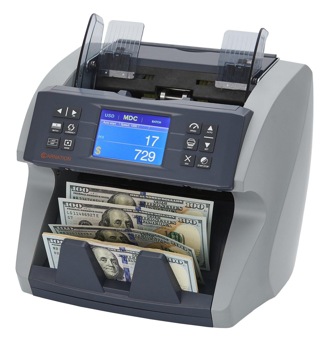 Carnation Mixed Denomination Bill Counter Model CR7 - Image 1