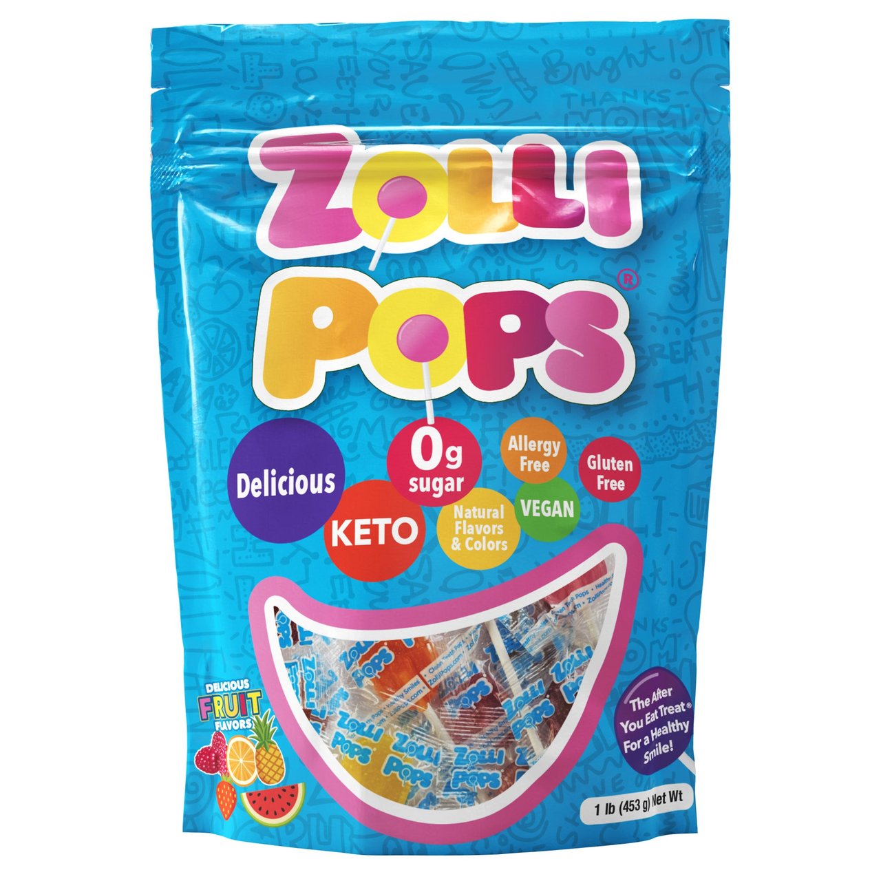 Zollipops Assorted Lollipops 1 lb