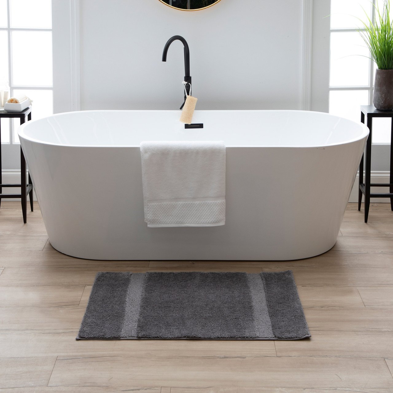 Mohawk Micropoly Bath Mat Assorted Colors