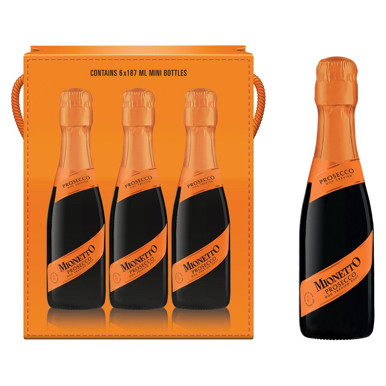 Mionetto Prosecco Italy 6/187ML