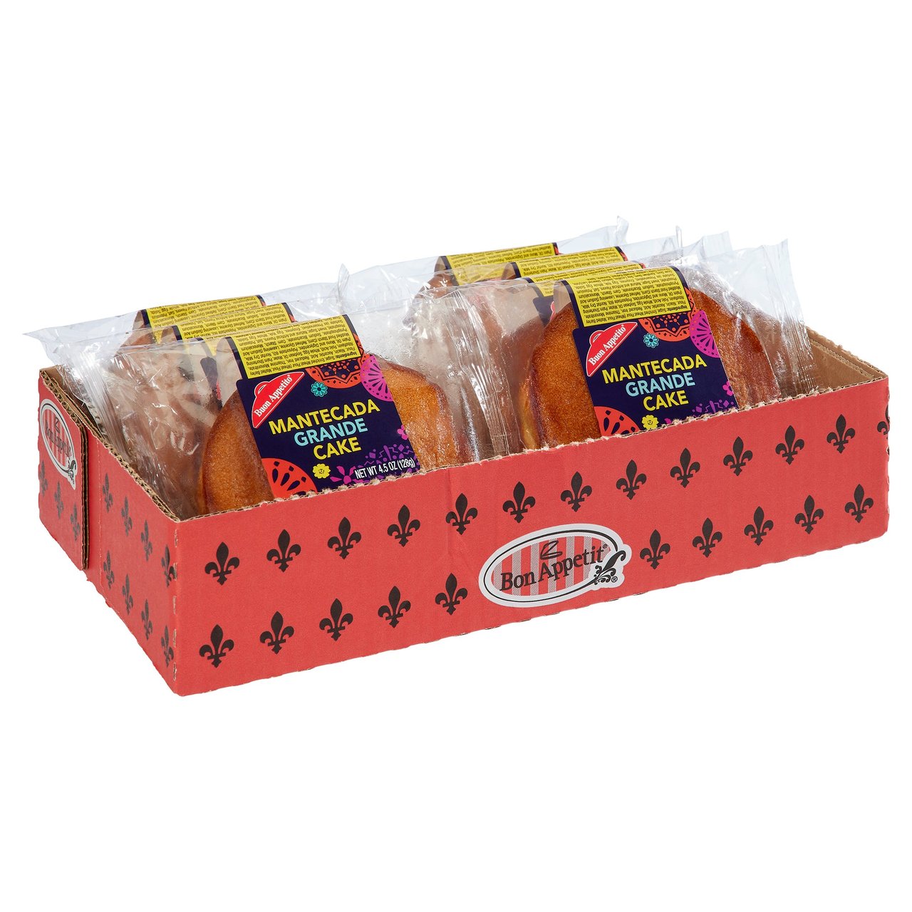 Bon Appetit Mantecada Grande Cake 8 CT - Image 1