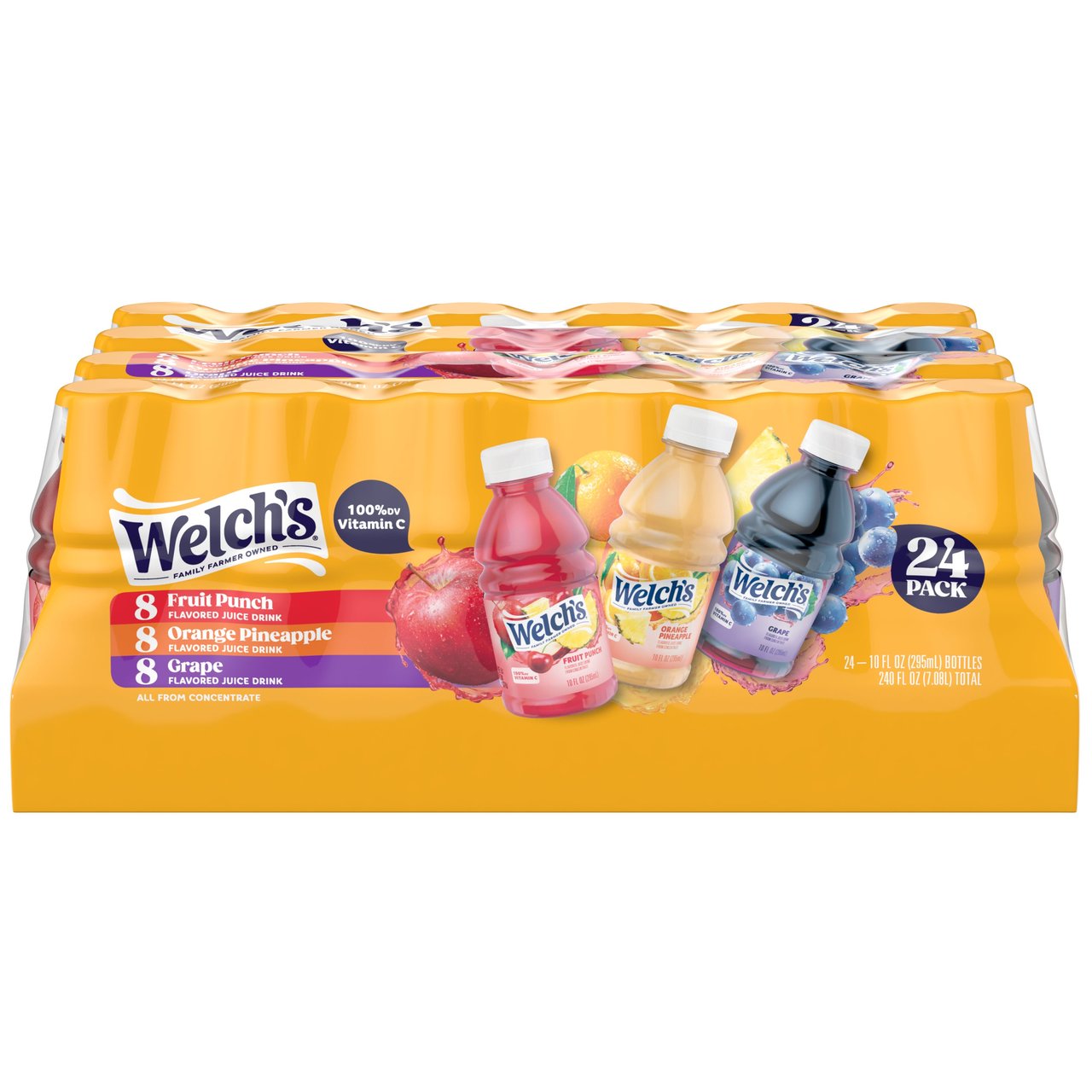 Welch's Juice Drink Variety Pack, 24 x 10 fl oz - Image 1