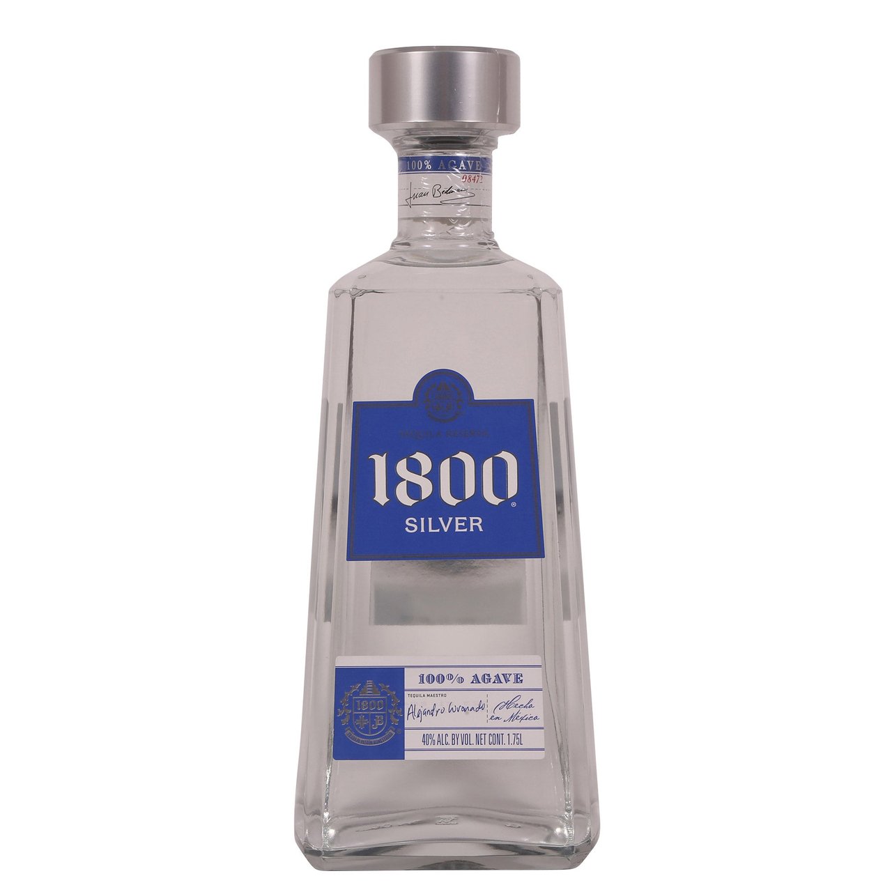 1800 Silver Tequila Mexico 1.75 L