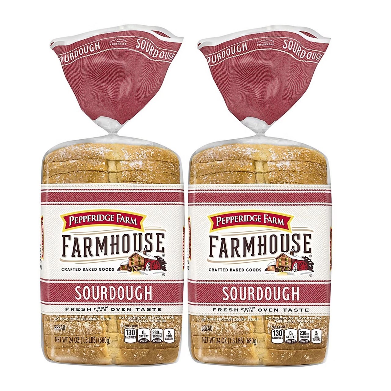 Pepperidge Farm Farmhouse Sourdough Bread, 2/24 oz - Image 1
