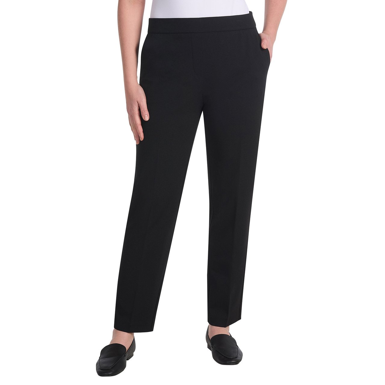 Hilary Radley Women's Crepe Pull-On Pant - Image 1