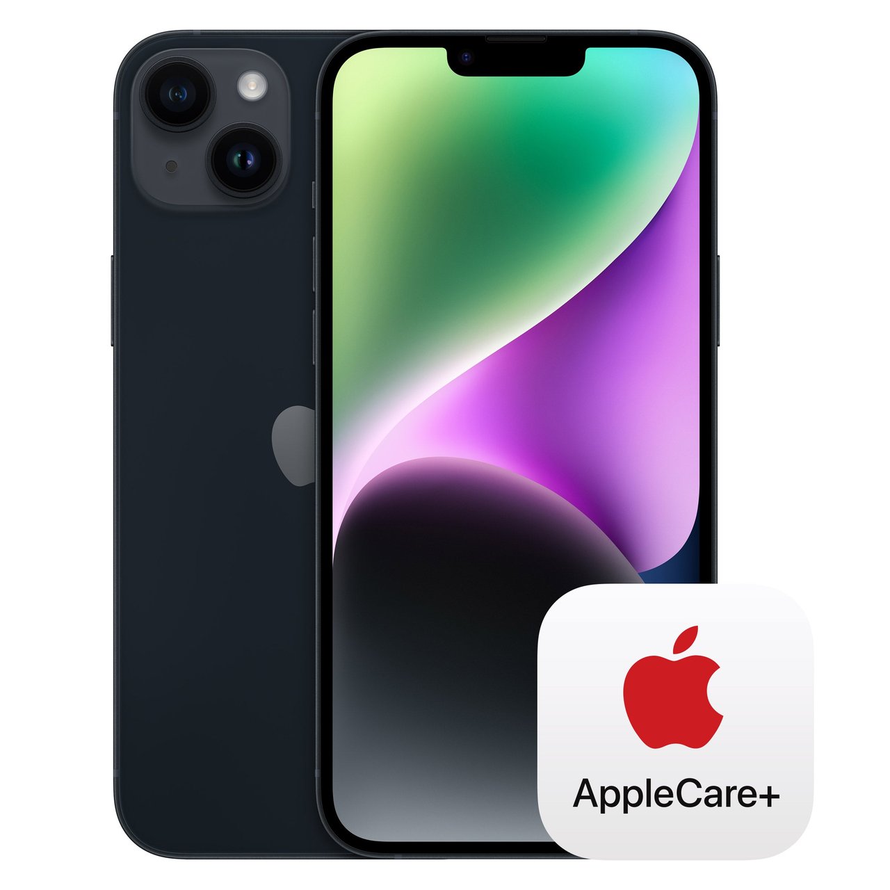 Apple iPhone 14 Plus 128GB Midnight Unlocked Bundle with AppleCare+ - Image 1