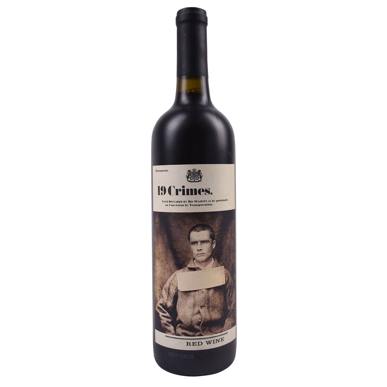 19 Crimes Red Blend Australia 750 mL - Image 1