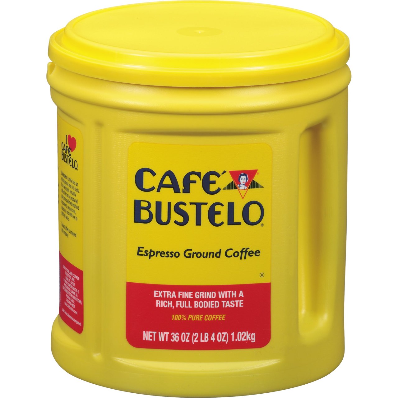 Café Bustelo Espresso Ground Coffee, Dark Roast, 36 oz