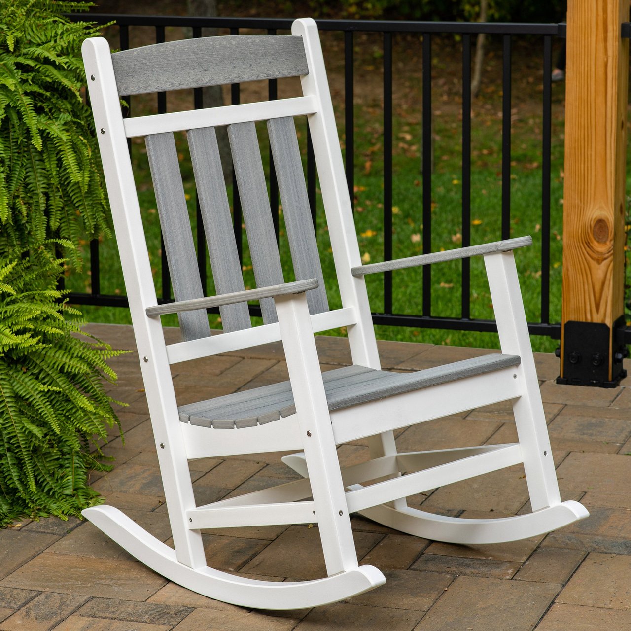 Leisure Line Outdoor Rocking Chair by Tangent - Image 1