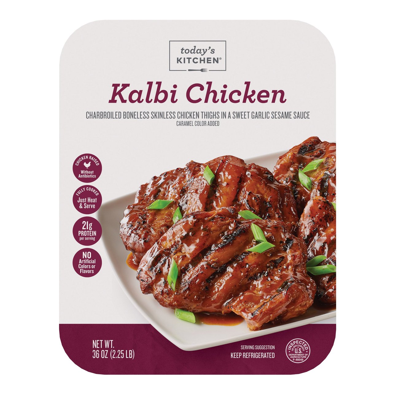 Today's Kitchen Kalbi Chicken, 36 oz - Image 1