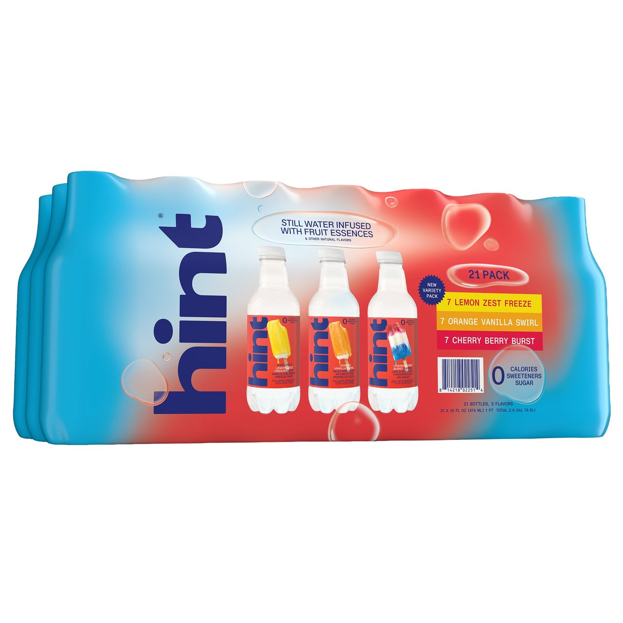 HINT SUMMER VARIETY WATER 21/16 FL OZ - Image 1