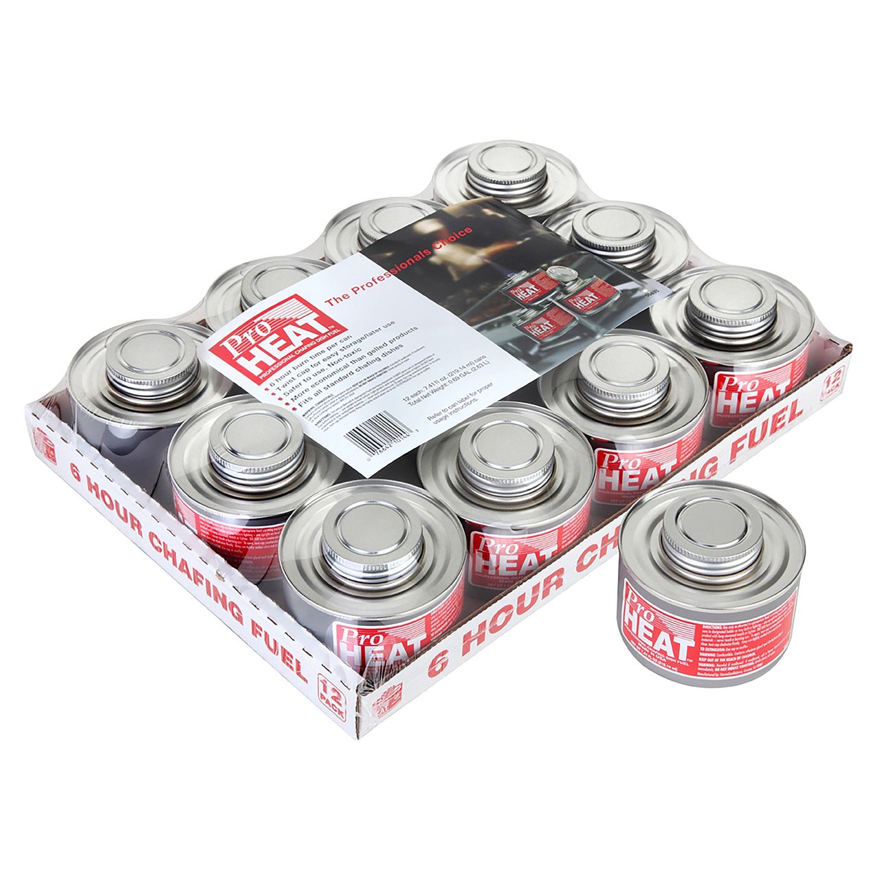Pro-Heat Sterno Chafing Fuel 12 Pack - Image 1