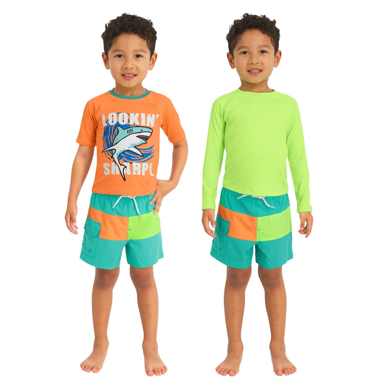 Lands' End Kids' 3-Piece Swim Set - Image 1