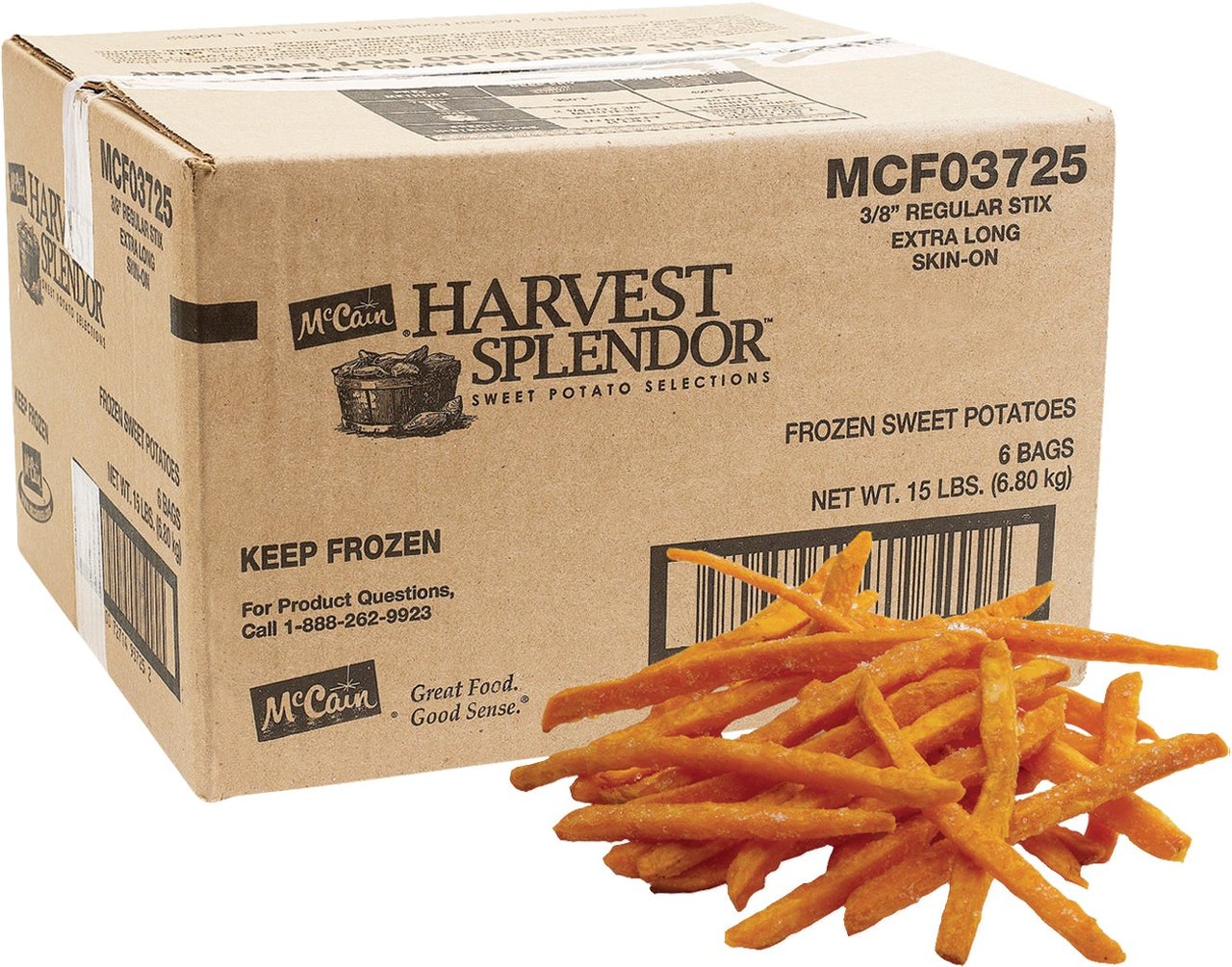 Harvest Splendor Sweet Potato Fries 6/2.5 lb