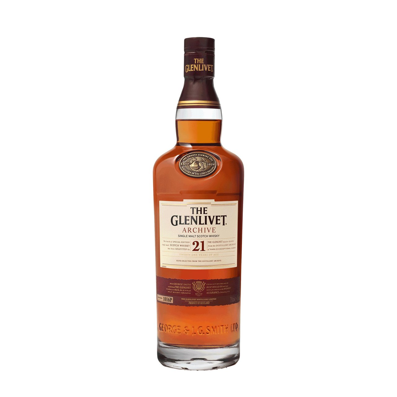 The Glenlivet 21 Year Old Archive Single Malt Scotch Whisky 750ML