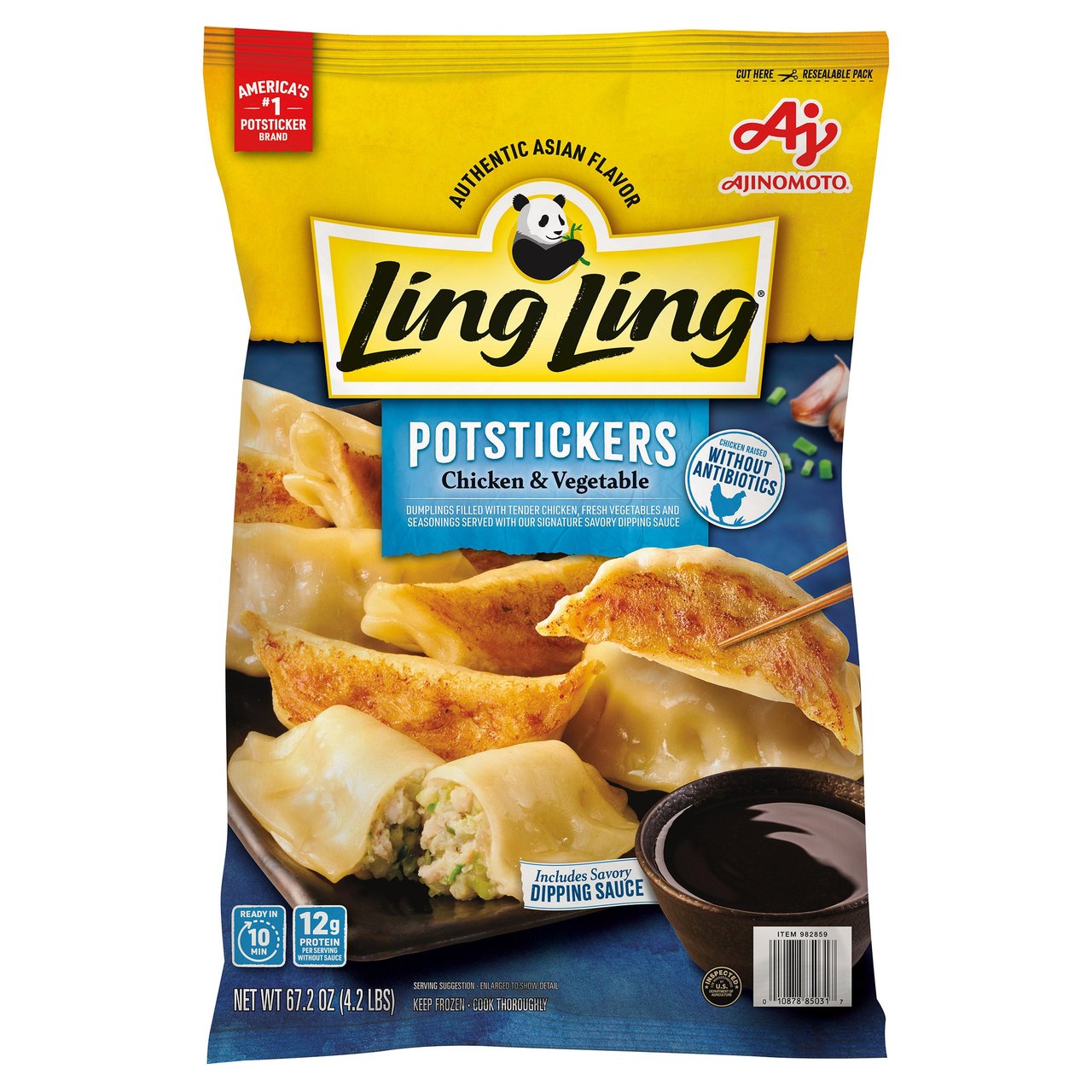 Ling Ling Chicken Potstickers 67.2 oz - Image 1