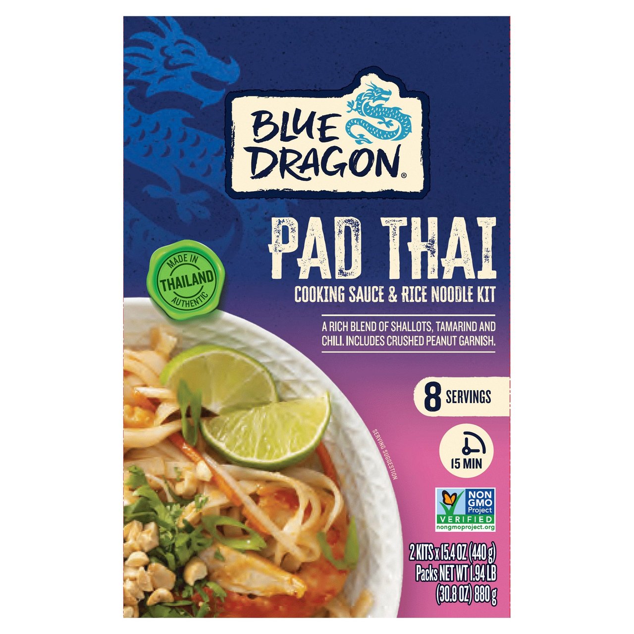 Blue Dragon Pad Thai Meal Kit, 31 oz - Image 1