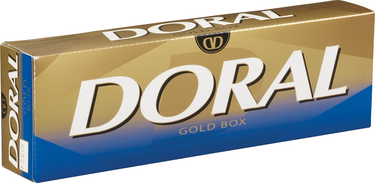 Doral Gold King Box Cigarettes