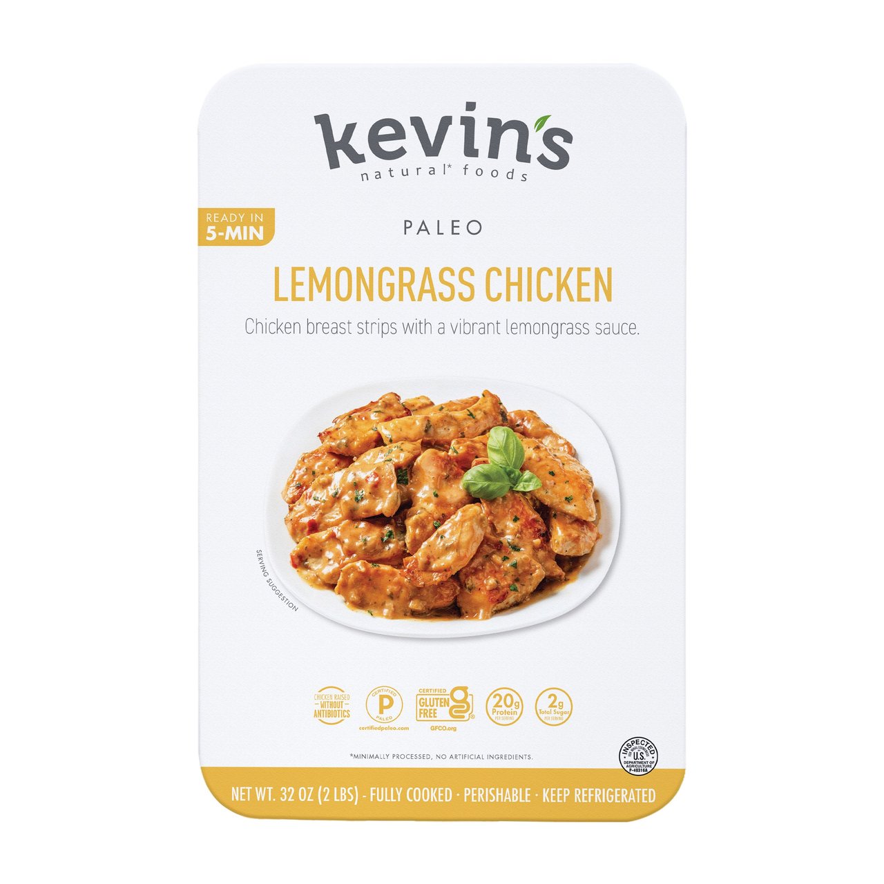 Kevin's Lemongrass Chicken 32 Ounces - Image 1