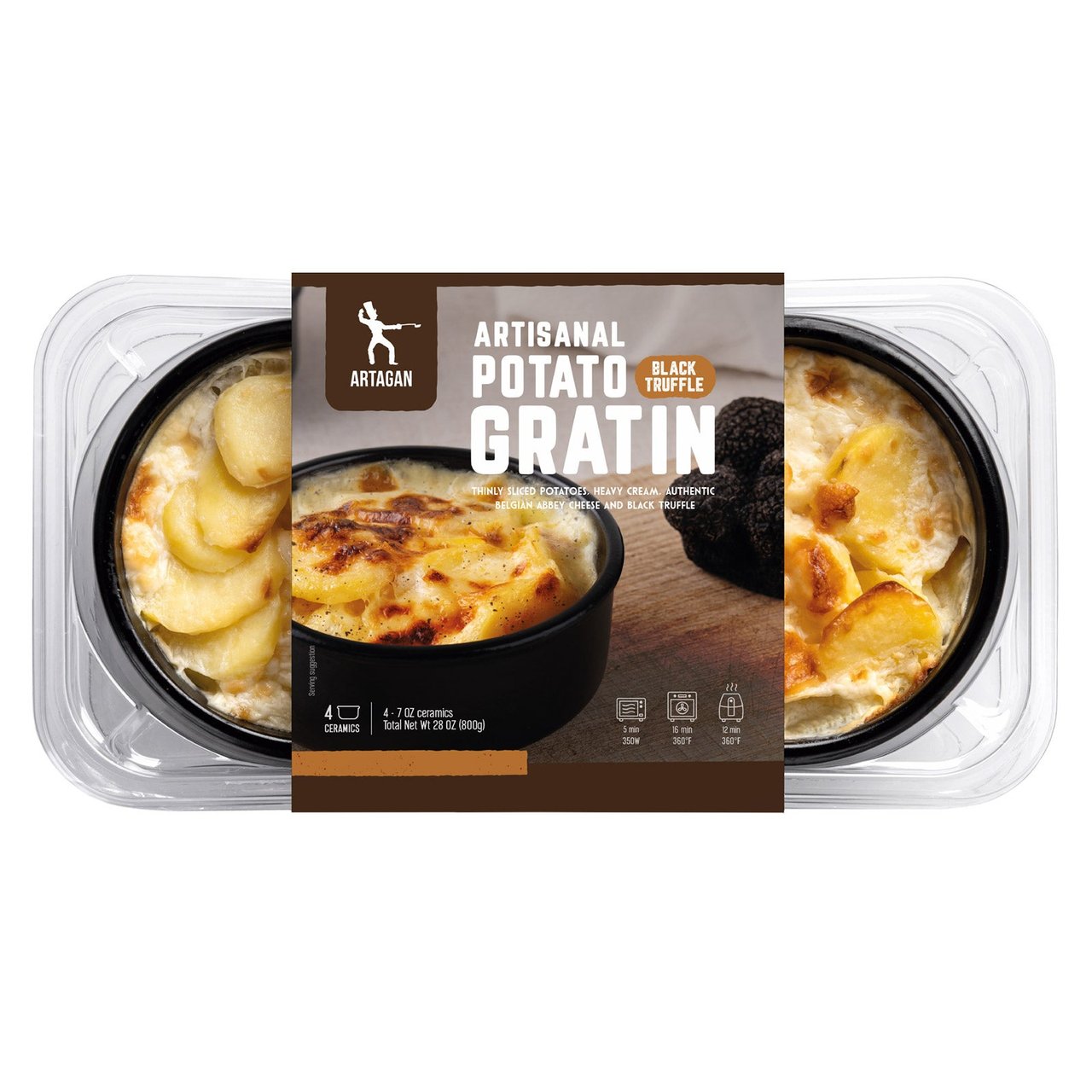 Artisanal Potato Gratin with Truffle, 28 Ounces - Image 1
