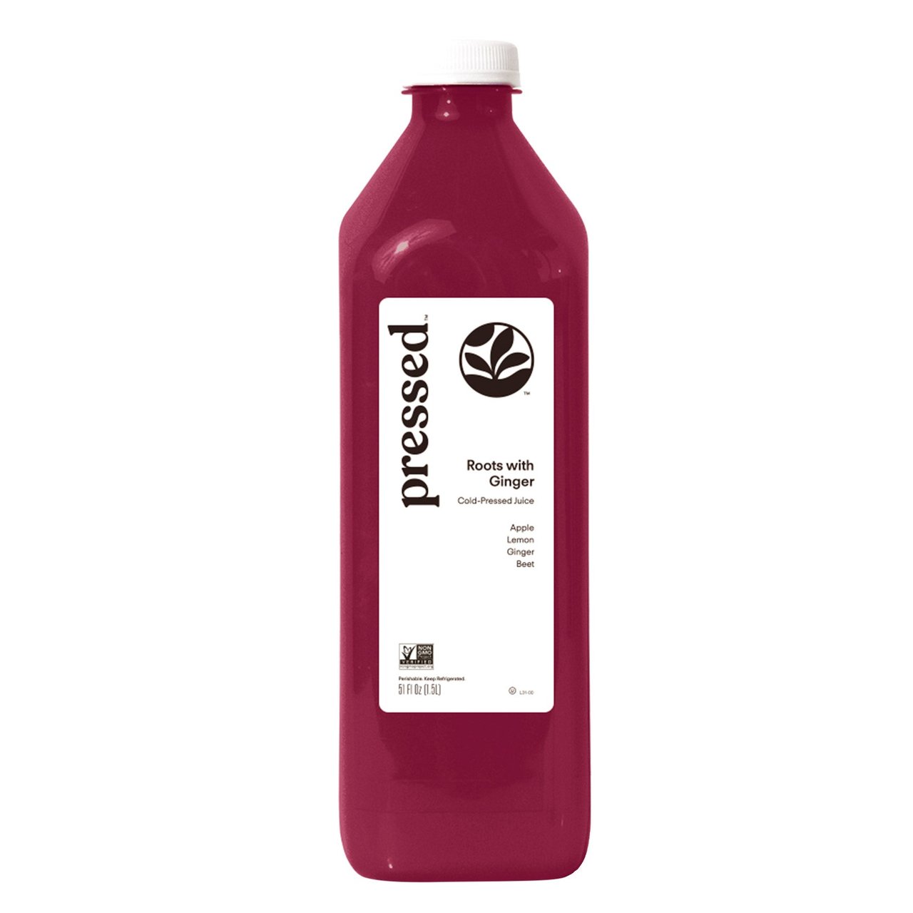 Pressed Juicery Roots with Ginger 51 oz (1.59 Quarts) - Image 1