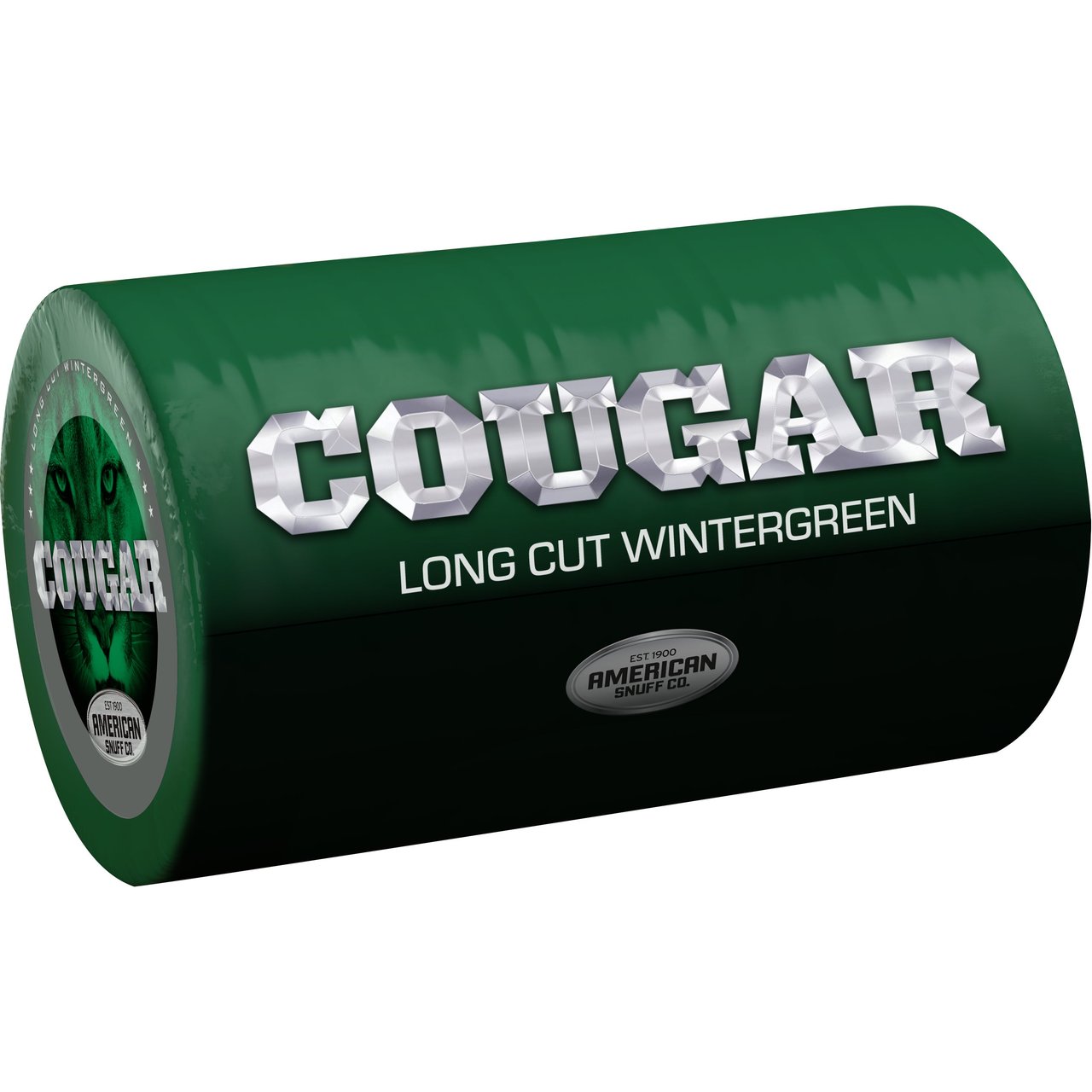 Cougar Long Cut Wintergreen Moist Snuff, 5/1.2 oz (#1586169)