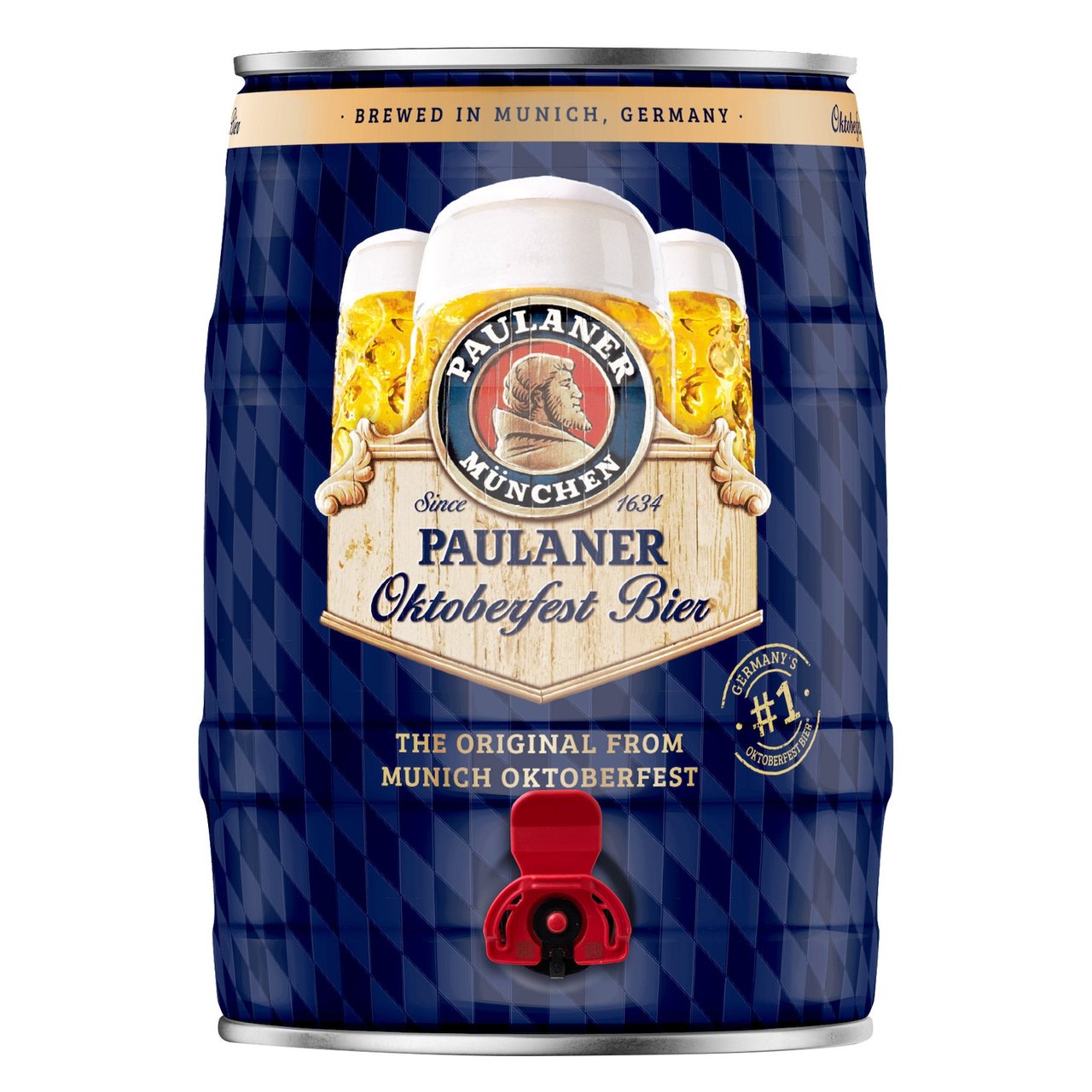 Paulaner Oktoberfest Märzen 5 Liter Keg