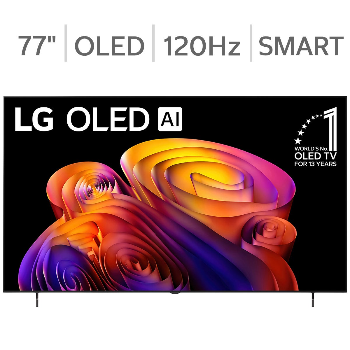 LG OLED77B6E 77" 77" CLASS (77.8" DIAG) 4K UHD OLED TV - Image 1
