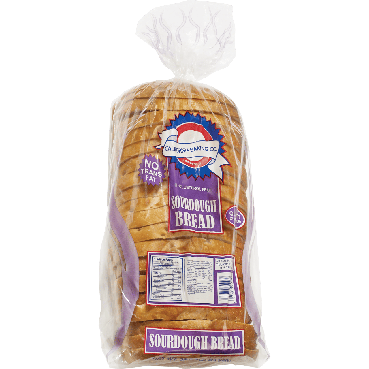 California Baking Co. Sourdough Deli Bread, 2 lb