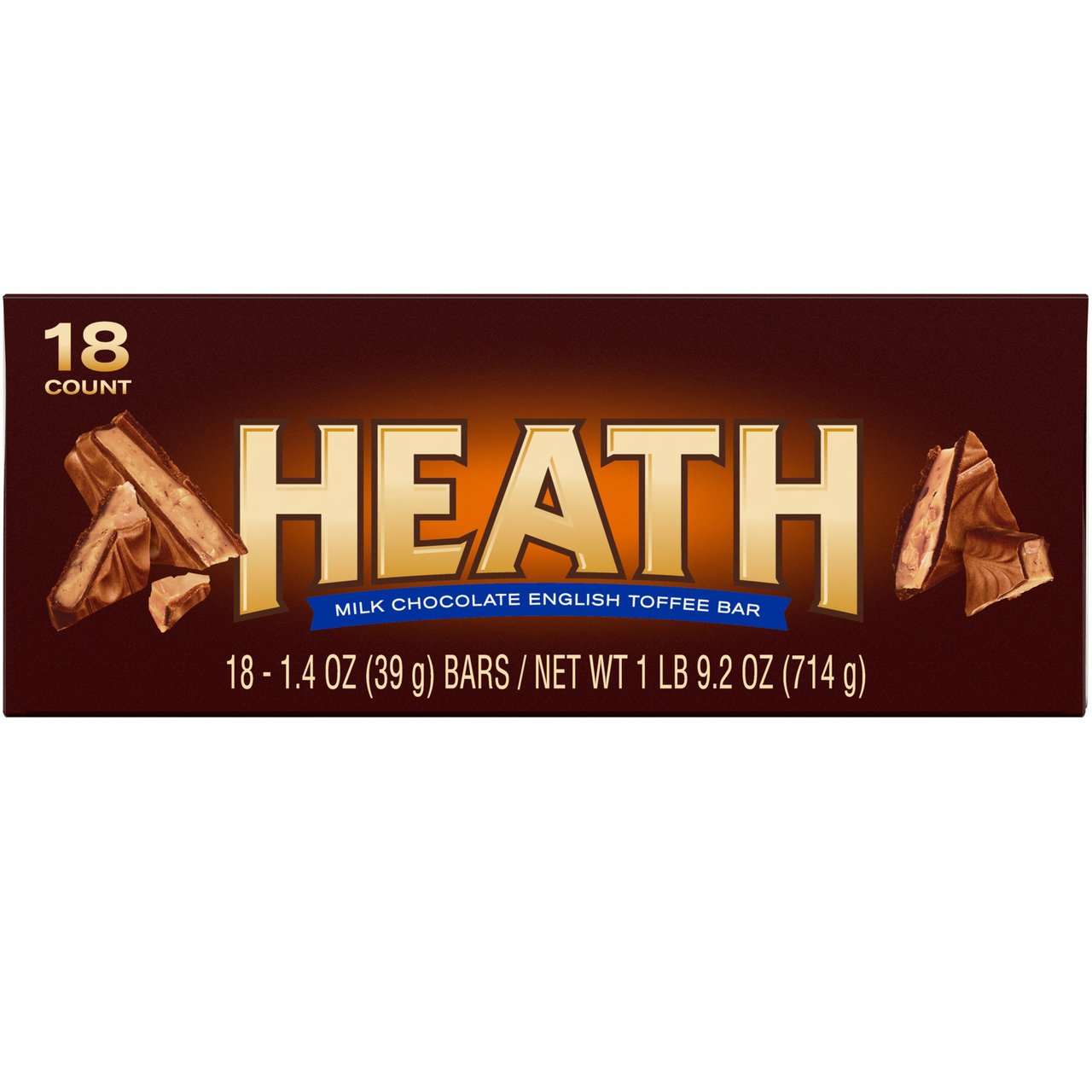 Heath Chocolate Toffee Bar, 18 ct / 1.4 oz - Image 1