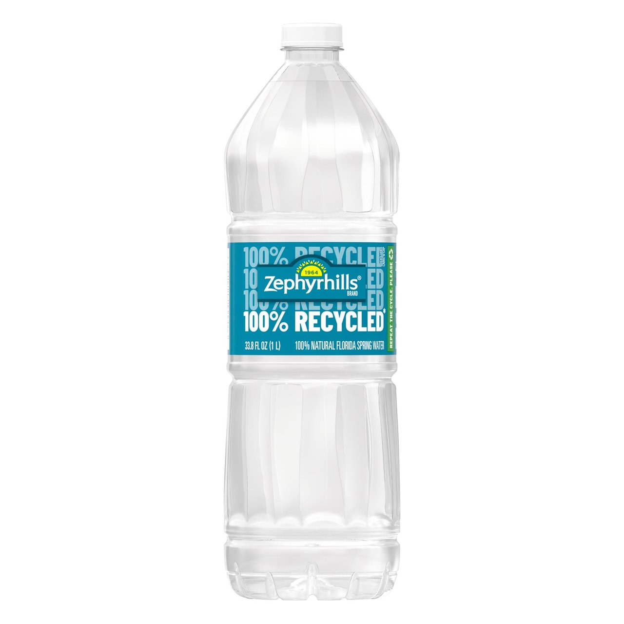Zephyrhills 100% Natural Spring Water, 1.5 Liter, 12 ct - Image 1