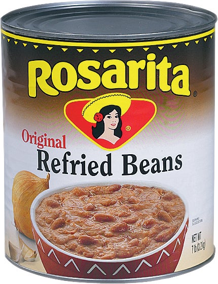 Rosarita Refried Beans, #10 Can, Original, 7 lbs - Image 1